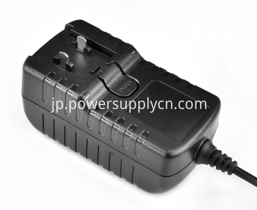 6v0 5a可変プラグウォール電源アダプタ 6v0 5a Changeable Plug Wall Power Adapter